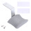 Grey Headset Mount with Adhesive Headphone Holder for Desk 1