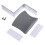 Grey Headset Mount with Adhesive Headphone Holder for Desk 3