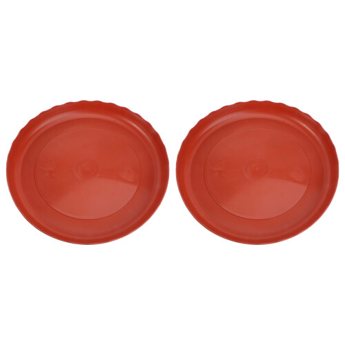 2 Pcs Tabuleiro Móvel Para Redondo Coletor 7 Galões
