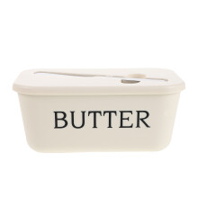 Butter Dish With Lid: Caja Para Y Queso Con