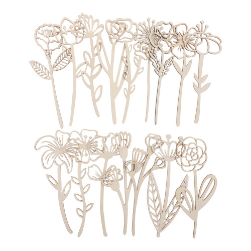 48 Stuks Wildbloem Decor Set Voor Thuis En Bruiloften