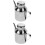 2 Oogwasmiddel Oogreiniger Handheld RVS 7