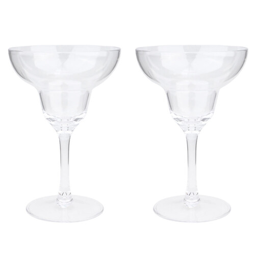 2 Unidades Para Margarita Plásticos Vinho