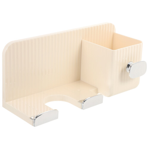 Accroche Sèche-Cheveux Mural Beige Pet Pour Maison