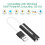 1 Pièce USB 3.1 Avec Son 7.1 Pour Micro Et Casque Ordinateur (Noir) 11