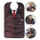 Senior Eetbib Met Kruimelvanger Donkerbruin Polyester 5
