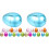 40Pcs Plastic Easter Eggs Multi Use Fillable Candy Gift Boxes 4