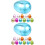 40Pcs Plastic Easter Eggs Multi Use Fillable Candy Gift Boxes 7
