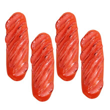 4Stück Künstliche Hot Dog Attrappen Für , Party, Foto