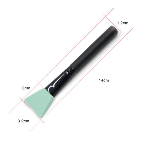 4 Pezzi Spazzola Piatto In Silicone Per Maschera Facciale 2