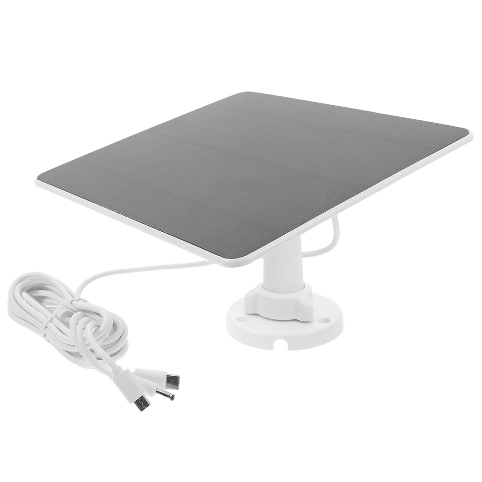 Zestaw Panel SłOneczny Do Kamery 5 W, Wodoodporny, Zasilanie SłOneczną-image