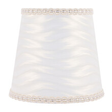 1Beige Stoffen Lampenkap Voor Clip-on En Hanglamp