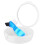 Conjunto De Portátil Para Dentadura Com Escova E Suporte 1