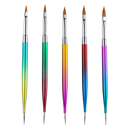 5 Unidades Canetas Unhas Dupla Para Desenho 1