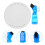 Conjunto De Portátil Para Dentadura Com Escova E Suporte 4