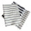 3Pcs Cotton Tea Towels Grid Stripe Assorted Table Cloths 6