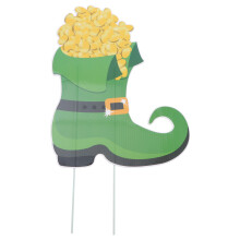 Panneaux De Jardin Verts En Plastique Pour Décor Saint Patrick