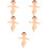 5Stk Baby Jesus Statue Figur 9