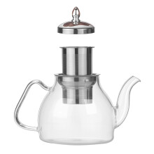 1St Premium Hitzebeständiger Glaskrug Transparenter Wasserkocher
