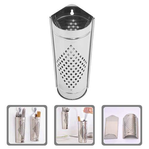 Cutlery Draining Basket Flatware Drying Rack Hanging Holder 2