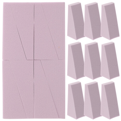 24Pcs Esponja Triangular Para De Unhas E Gradiente