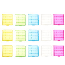 30Stk Batterie Organizer Box Plastik Aufbewahrung Behälter Bunt