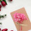 Cartão De Convite 3D Com Flores Para 3