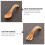 1 Set Holz Kinderlöffel Mit Essstäbchen, Tragbar, 11
