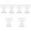 6 Unidades Troféu Transferência Térmica Com Base 8