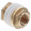 Messing Adapter Gewinde Durchgangsstück Für Wassertank PVC Verbinder 1