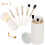 1 Set Kunstfaser Make-Up-Bürsten Mit Spiegel 10