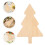 4Stk Weihnachtsbaum Schneidebrett Für Butcher Block Gemüse 11