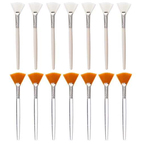 14 Make-up- Set Fächerförmige Foundationpinsel 2