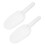 2Stk. Kunststoff Eislöffel Transparent Für Eiscreme Mehlportionierer 4