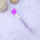 In Silicone Con In Cristallo Viola Per Maschera Facciale 7