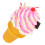 Gelato Simulato Cono Per Foto 10