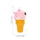 Gelato Simulato Cono Per Foto 2