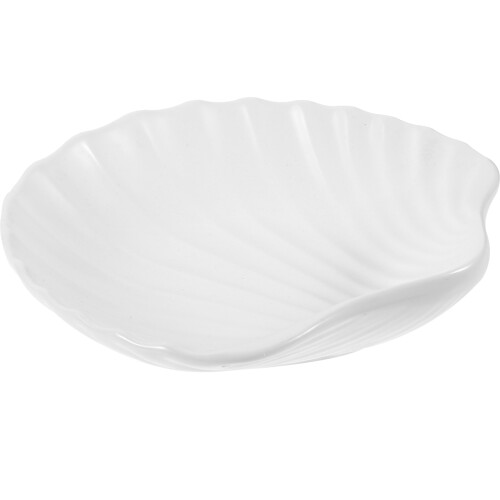 De Cerâmica Para Comida E Com Design De Concha