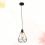 Durable Black Metal Ceiling Light Industrial Hanging Pendant 3