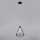 Durable Black Metal Ceiling Light Industrial Hanging Pendant 7