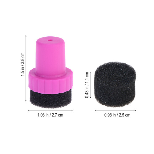 Conjunto De Ferramentas Para Manicure Com Esponja, Pincel E Carimbo 1