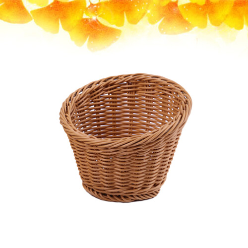 Trançado De Artificial Para Flores E Casa (Médio Café) 2