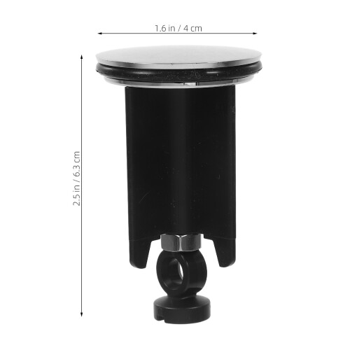 2Stück Waschbecken Metall Kunststoff Haarfilter Bad 2