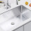 2Stück Waschbecken Metall Kunststoff Haarfilter Bad 6