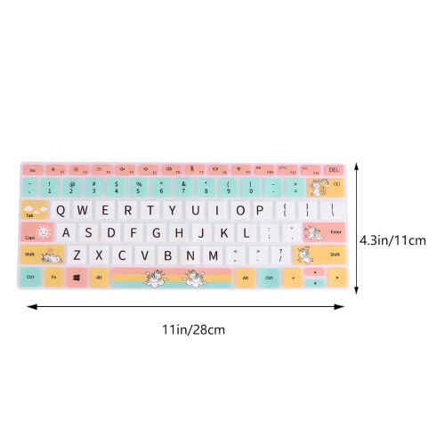 Película Protetora De Silicone Para Laptop Honor Unicórnio 1