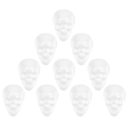 50 Unbemalte Schädel Für Halloween 1