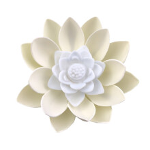 4 Sztuki Led Pływające Latarnie Lotus Wodę Świece Kwiat Łabędzia