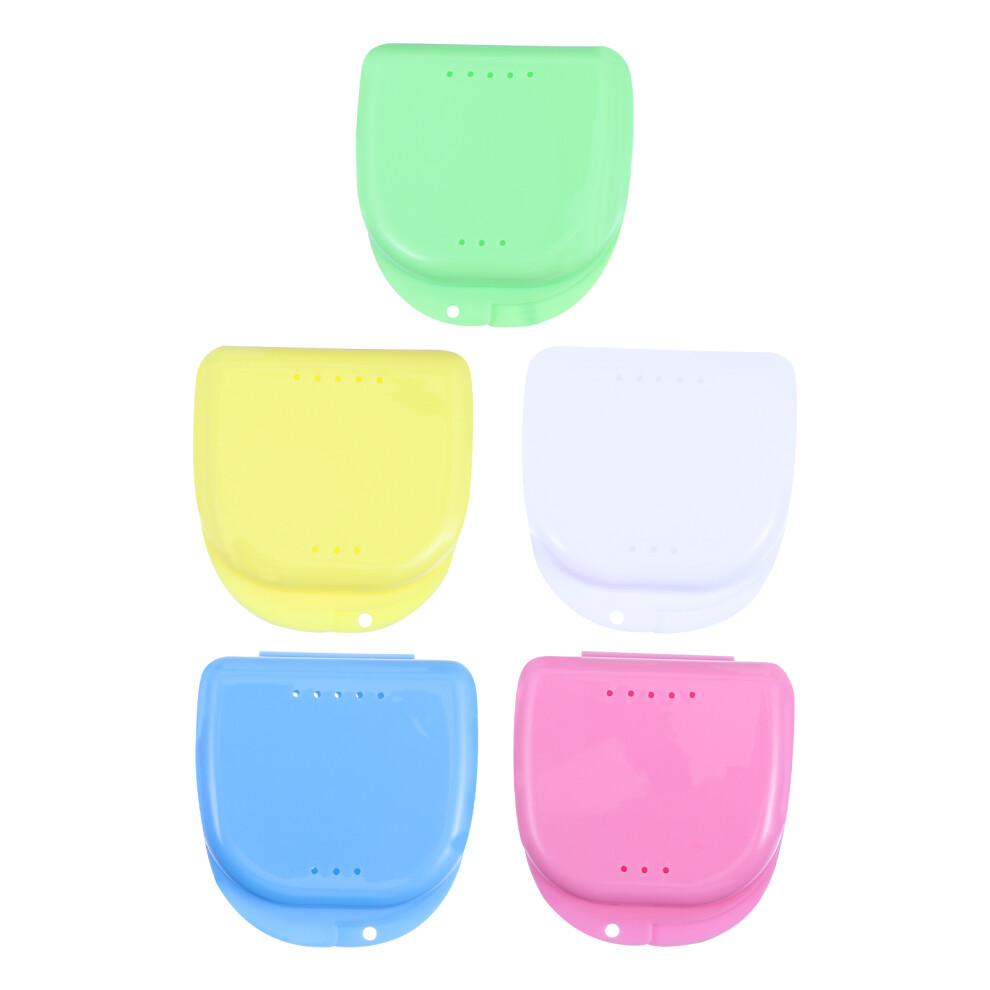 PudełKo Na Protezę Ortodontyczną I Retainer – 5 Sztuk-image