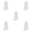 5 Tampas De Bico Confeiteiro Silicone Para Decoração E Utensílios 9