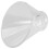 Tigela Inclinada De Acrílico Transparente Para Lanches (13,5 Cm) 1